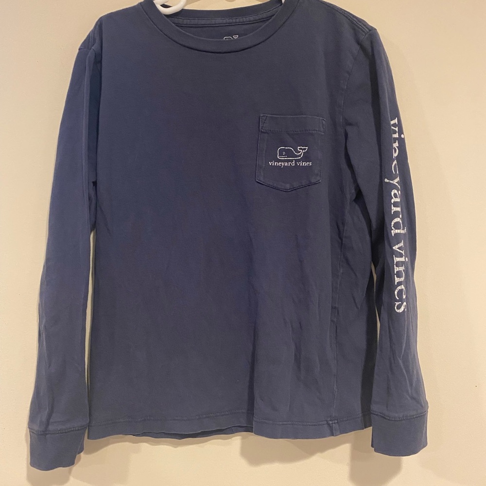 Vineyard Vines Blue Long Sleeve Tee